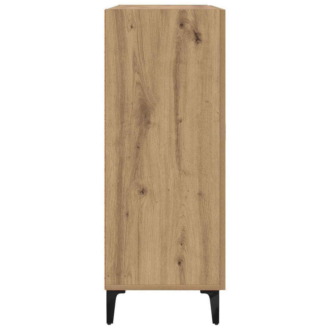 Sideboard Artisan Egetræ 69,5 x 34 x 90 cm Konstrueret træ