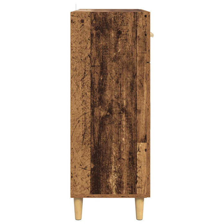 Sideboard Gammelt træ 34 x 69.5 x 89 cm Konstrueret træ