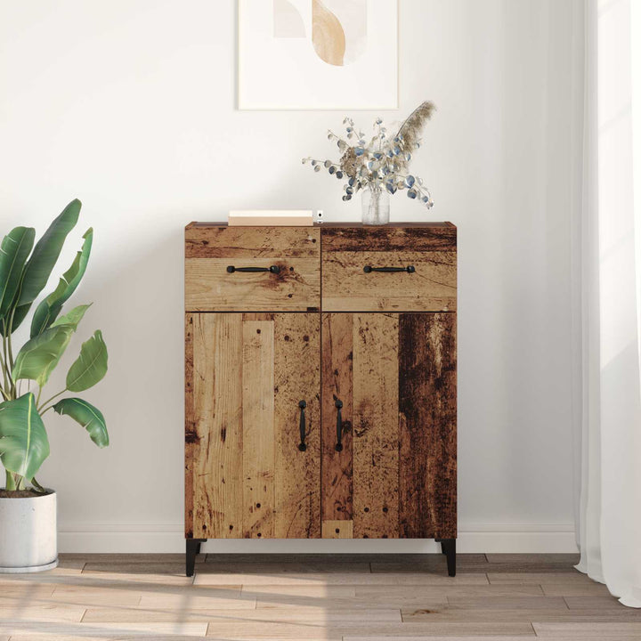 Sideboard Gammelt træ 69,5 x 34 x 90 cm Konstrueret træ