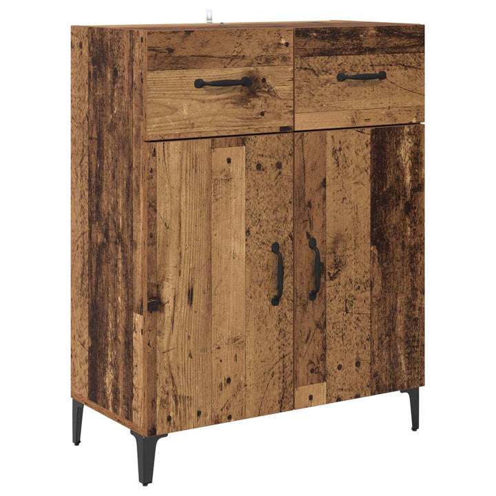 Sideboard Gammelt træ 69,5 x 34 x 90 cm Konstrueret træ