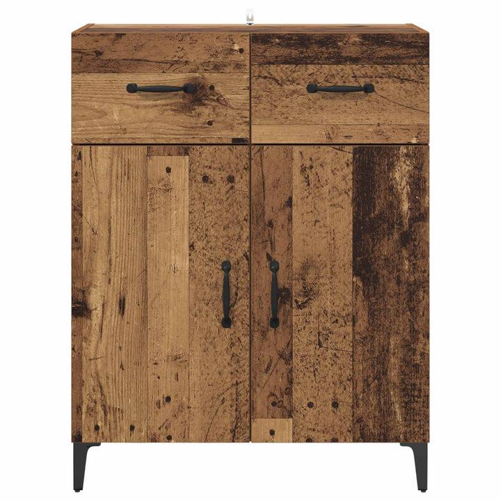 Sideboard Gammelt træ 69,5 x 34 x 90 cm Konstrueret træ