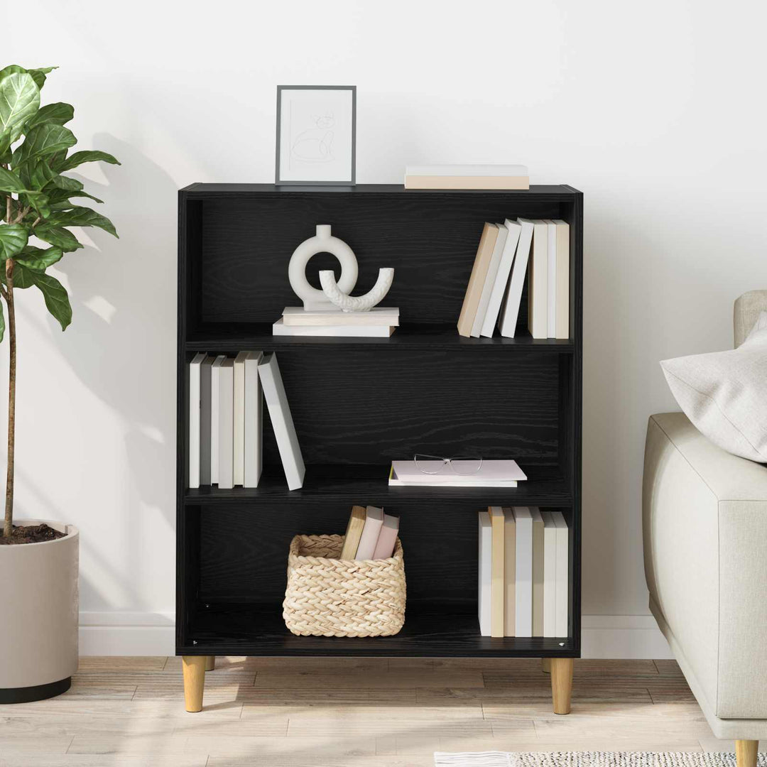 Sideboard Sort eg 69,5 x 32,5 x 90 cm Konstrueret træ