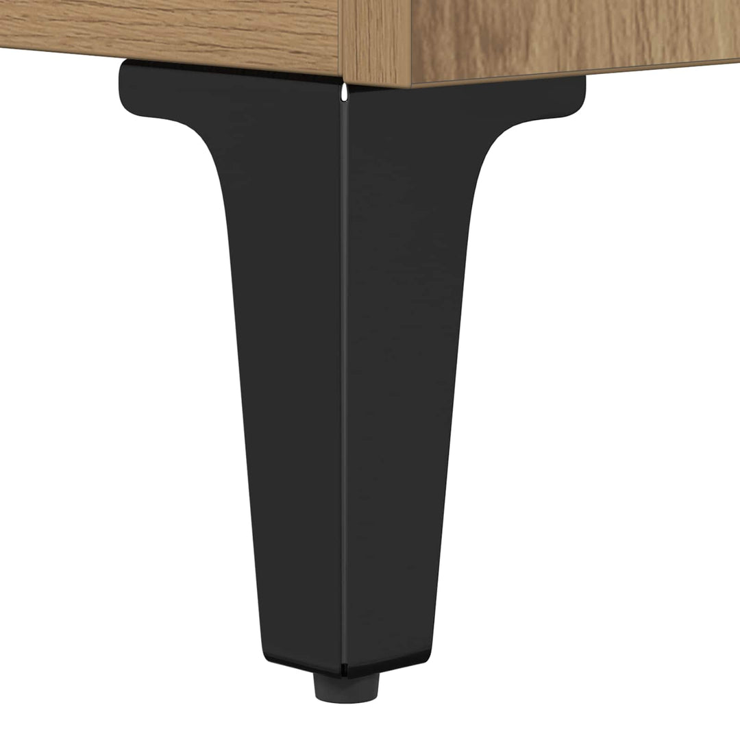 Sideboard Artisan Egetræ 69,5 x 32,5 x 90 cm Konstrueret træ