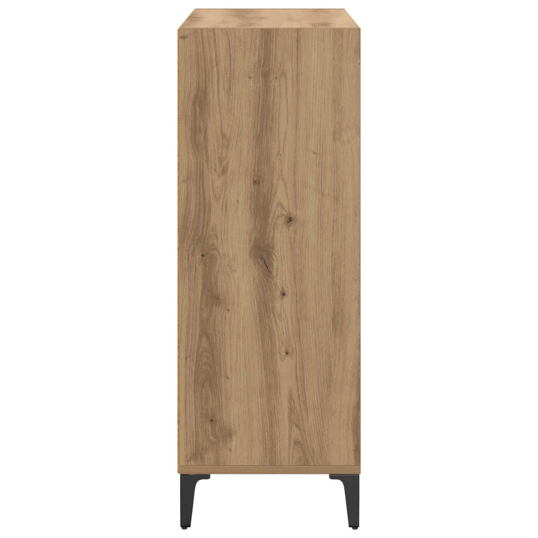 Sideboard Artisan Egetræ 69,5 x 32,5 x 90 cm Konstrueret træ