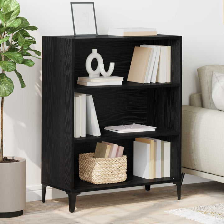 Sideboard Sort eg 69,5 x 32,5 x 90 cm Konstrueret træ