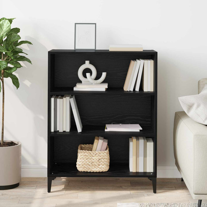 Sideboard Sort eg 69,5 x 32,5 x 90 cm Konstrueret træ