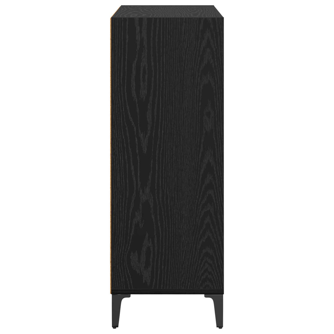Sideboard Sort eg 69,5 x 32,5 x 90 cm Konstrueret træ