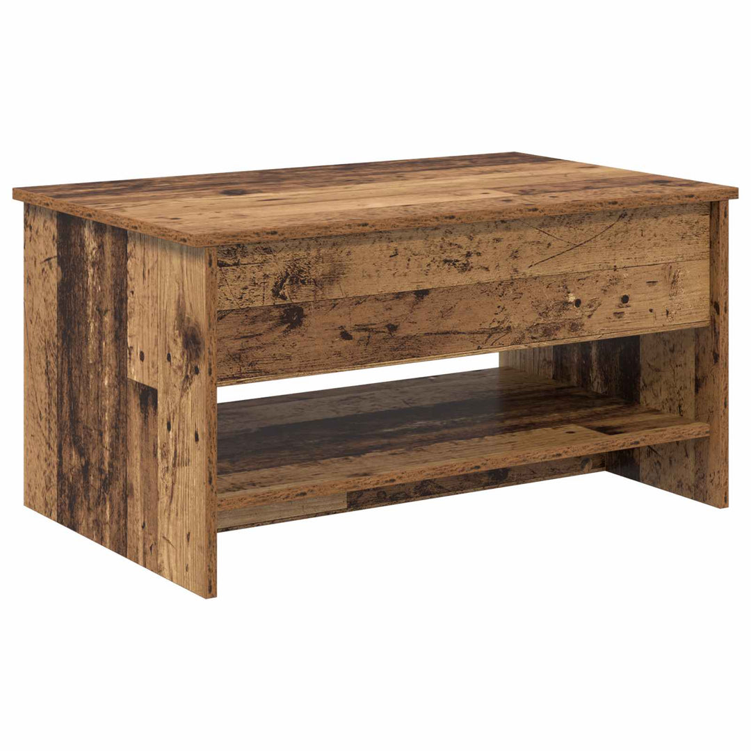 Sofabord Gammelt træ 80 x 50,5 x 41,5 cm Konstrueret træ