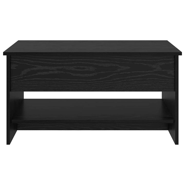 Sofabord Sort eg 80 x 50,5 x 41,5 cm Konstrueret træ
