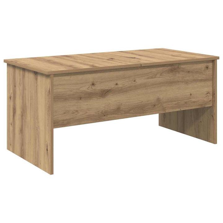 Sofabord Artisan Egetræ 102 x 50,5 x 46,5 cm Konstrueret træ