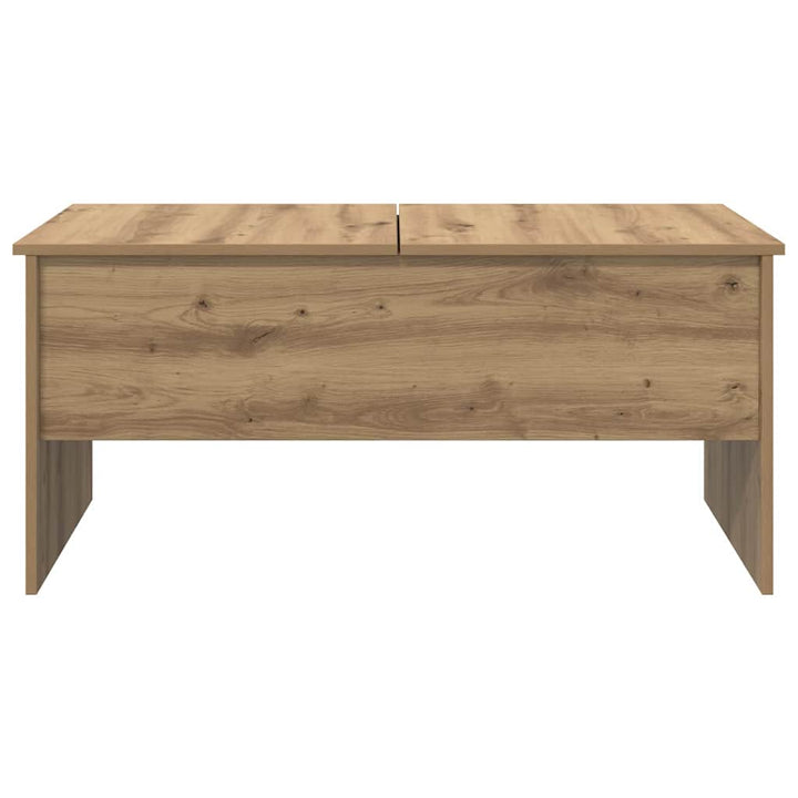 Sofabord Artisan Egetræ 102 x 50,5 x 46,5 cm Konstrueret træ