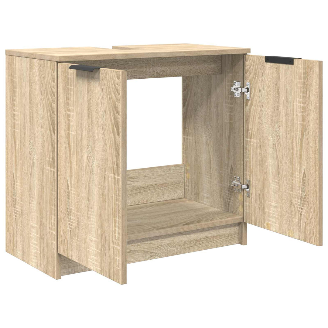 Badeværelsesskab Sonoma eg 64,5 x 33,5 x 59 cm Konstrueret træ