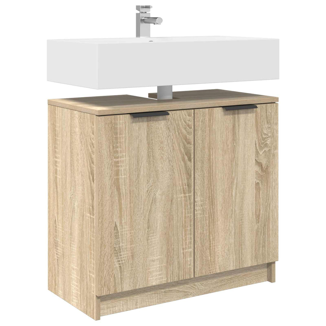 Badeværelsesskab Sonoma eg 64,5 x 33,5 x 59 cm Konstrueret træ
