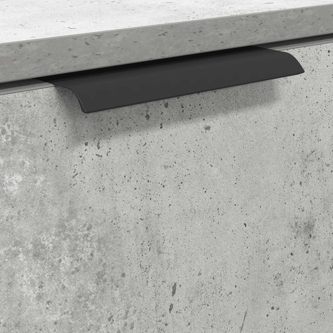 Badeværelsesskab Beton Grå 64,5 x 33,5 x 59 cm Konstrueret træ