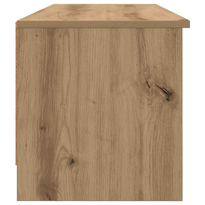 TV-skab 102 x 35 x 36,5 cm Artisan Egetræ Konstrueret træ