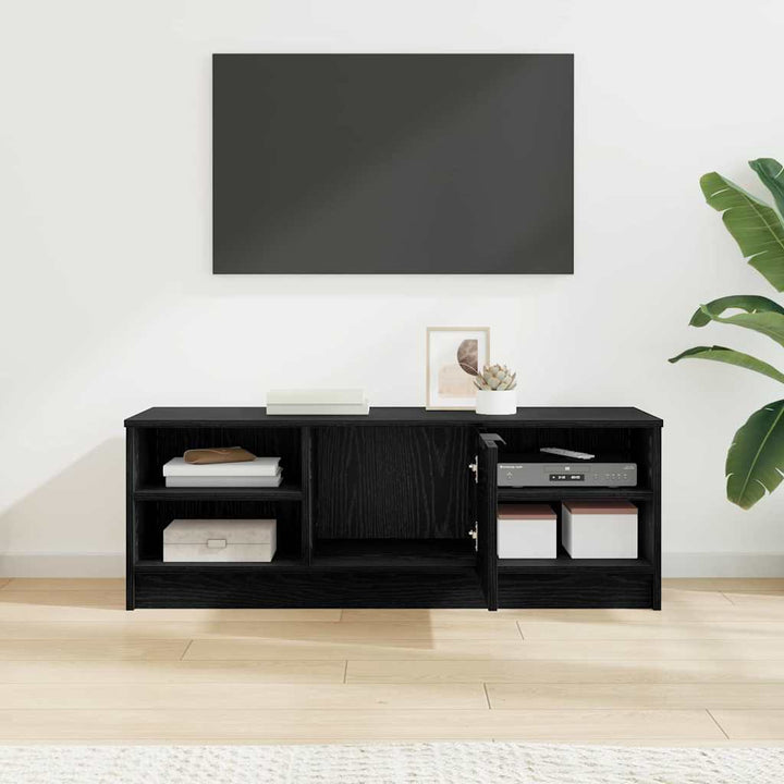 TV-skab 102 x 35 x 36,5 cm Sort eg Konstrueret træ