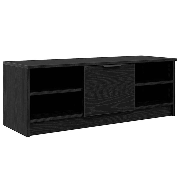 TV-skab 102 x 35 x 36,5 cm Sort eg Konstrueret træ
