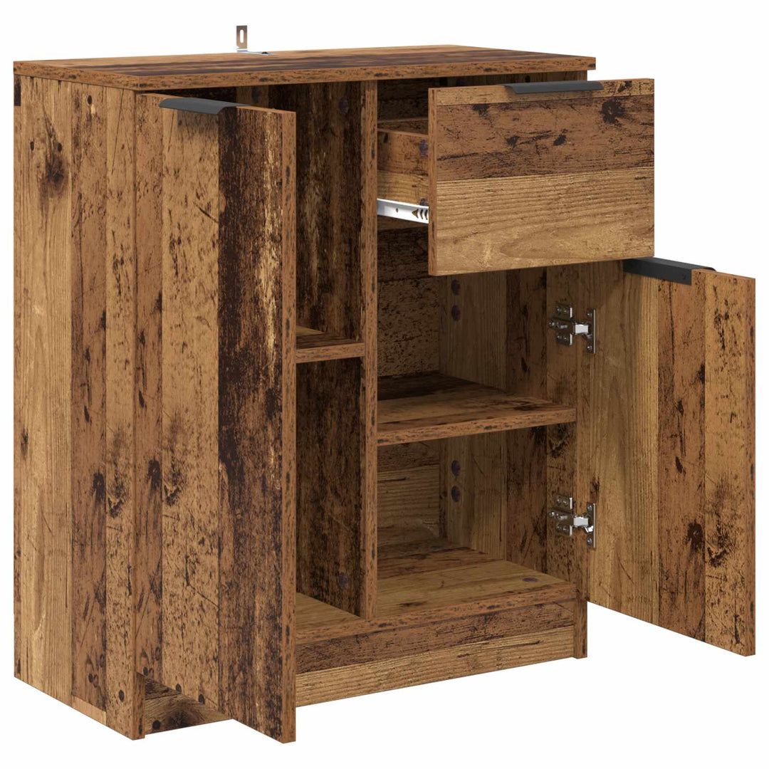 Sideboard Gammelt træ 60 x 30 x 70 cm Konstrueret træ