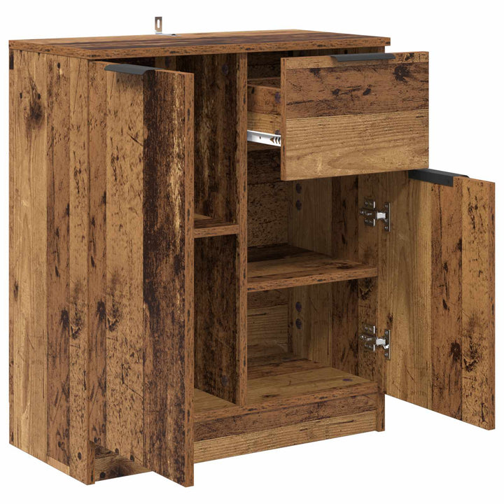 Sideboard Gammelt træ 60 x 30 x 70 cm Konstrueret træ