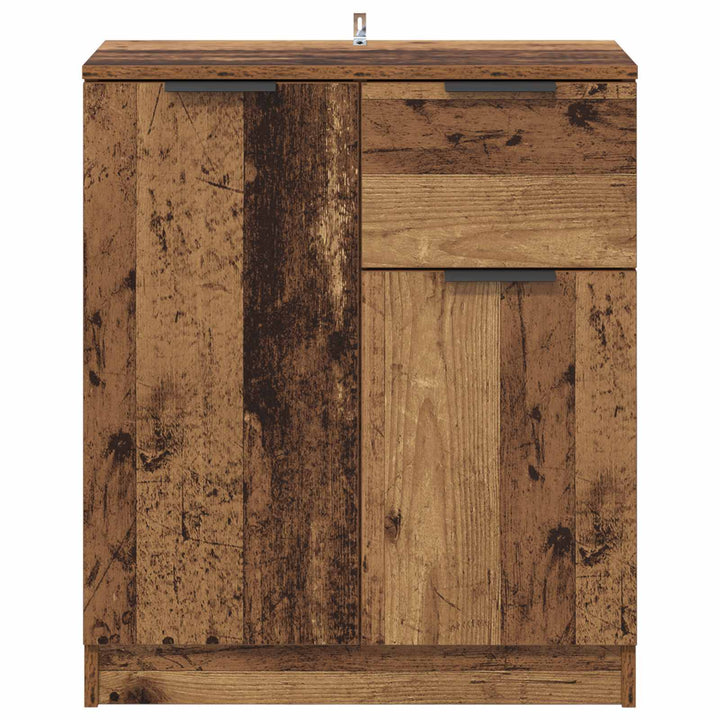 Sideboard Gammelt træ 60 x 30 x 70 cm Konstrueret træ