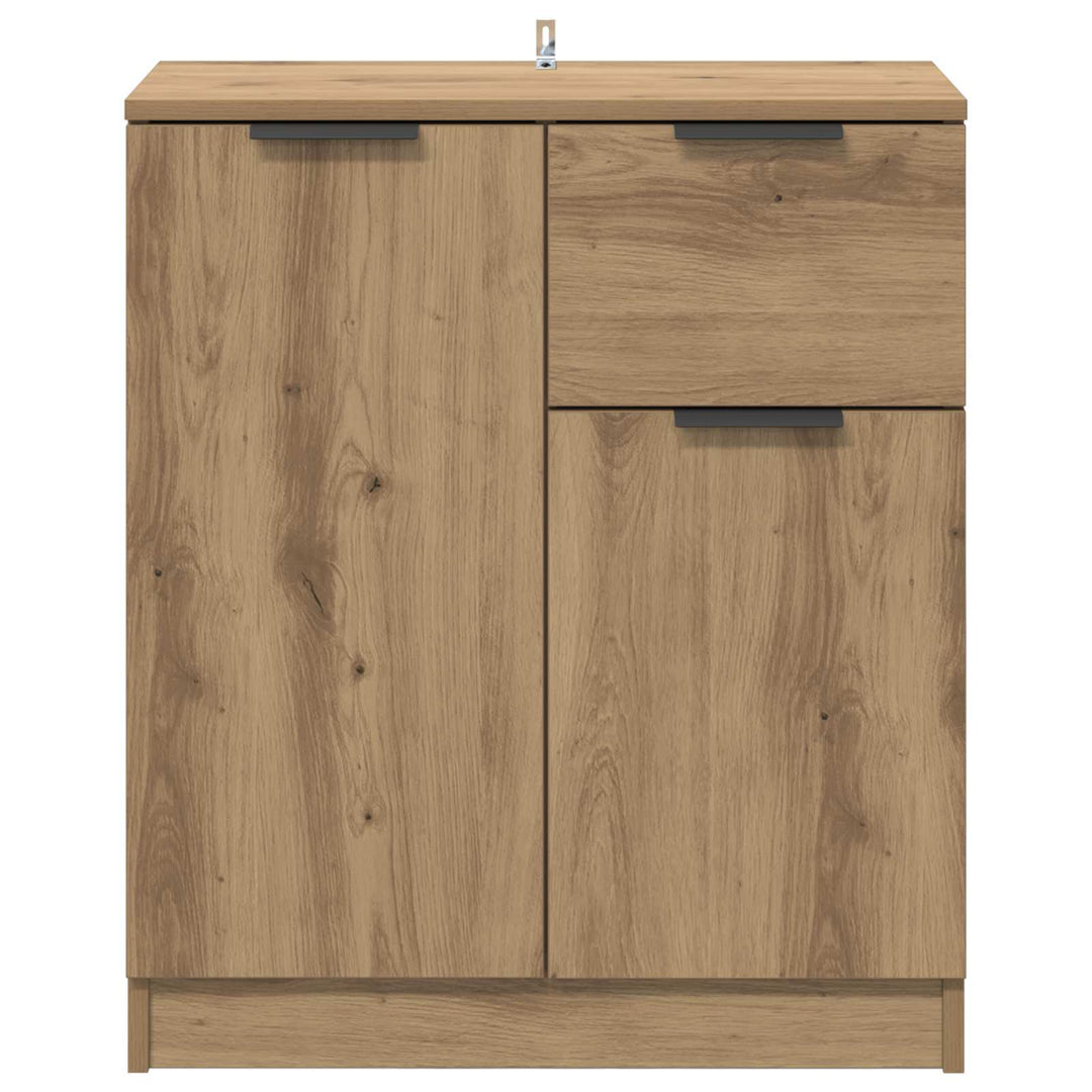 Sideboard Artisan Egetræ 60 x 30 x 70 cm Konstrueret træ