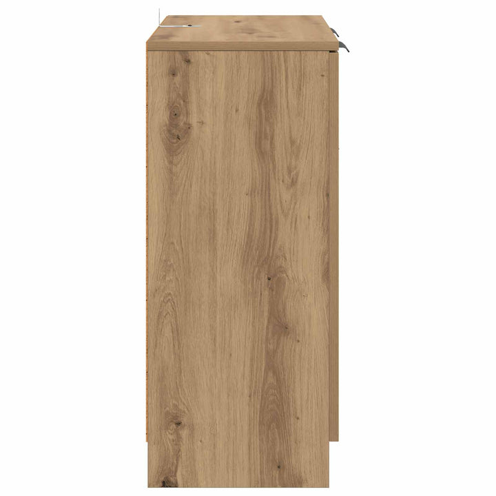 Sideboard Artisan Egetræ 60 x 30 x 70 cm Konstrueret træ