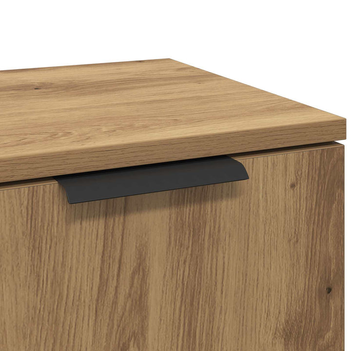 Sideboard Artisan Egetræ 30 x 30 x 70 cm Konstrueret træ
