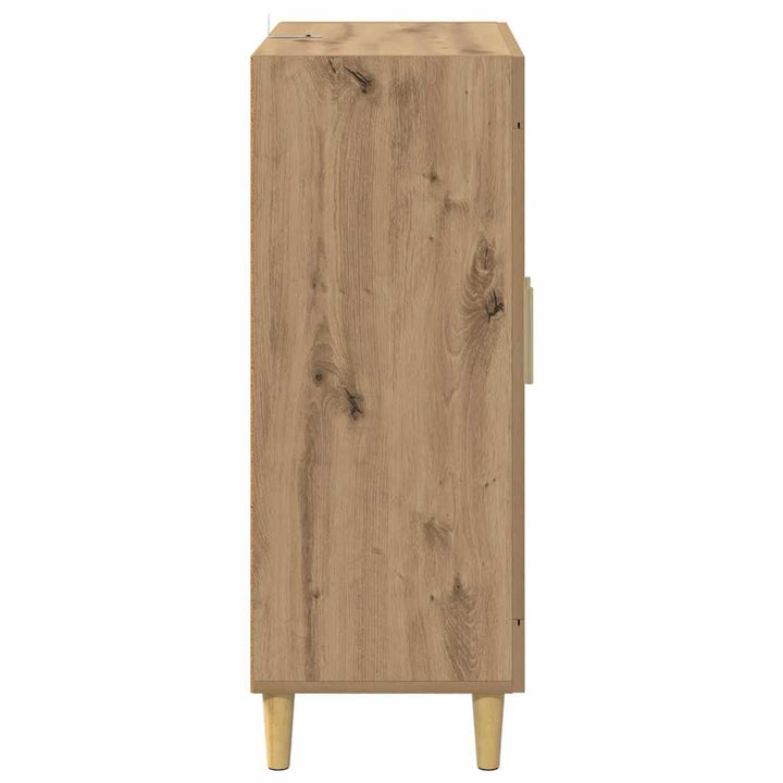 Sideboard Artisan Egetræ 69,5 x 34 x 90 cm Konstrueret træ