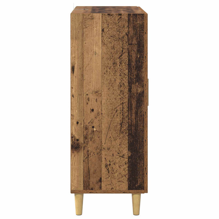 Sideboard Gammelt træ 69,5 x 34 x 90 cm Konstrueret træ