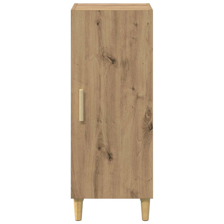 Sideboard Artisan Egetræ 34,5 x 34 x 90 cm Konstrueret træ