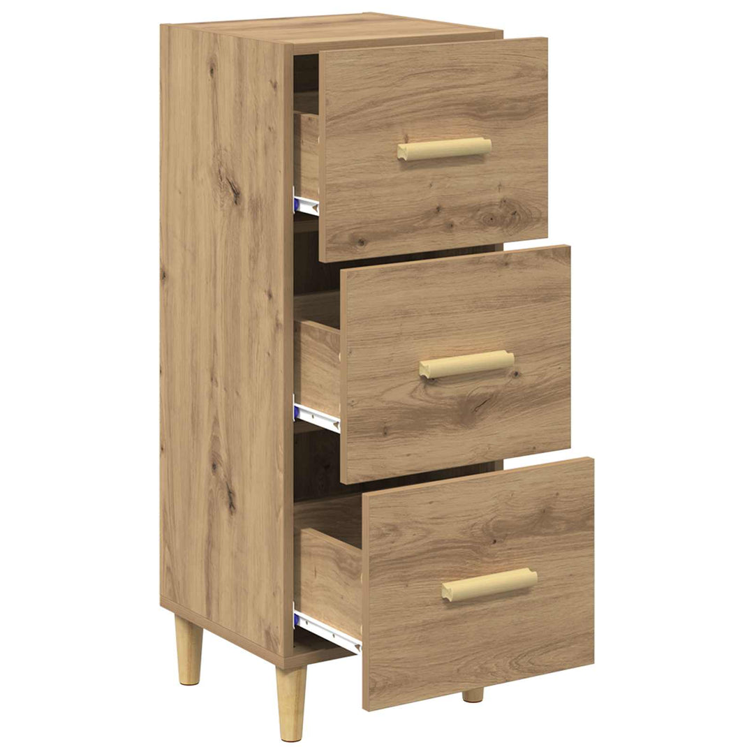 Sideboard artisan eg 34.5 x 34 x 90 cm Konstrueret træ