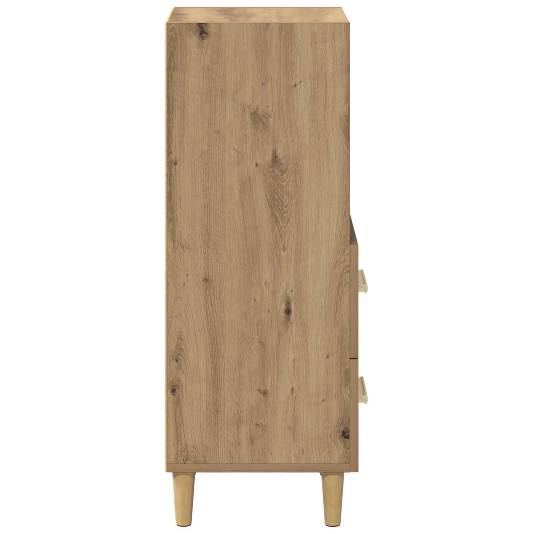 Sideboard artisan eg 34 x 34.5 x 90 cm Konstrueret træ