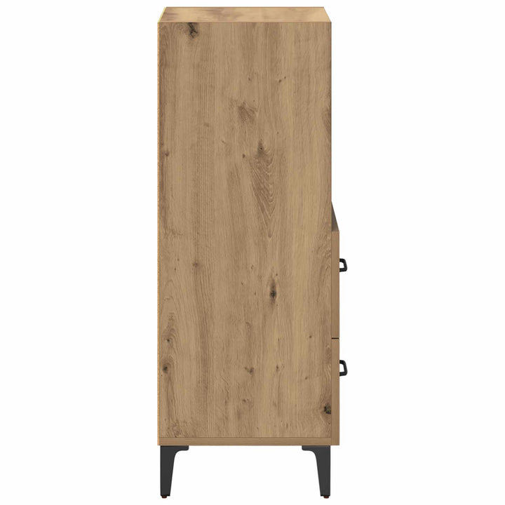 Sideboard artisan eg 34 x 34,5 x 90 cm Konstrueret træ