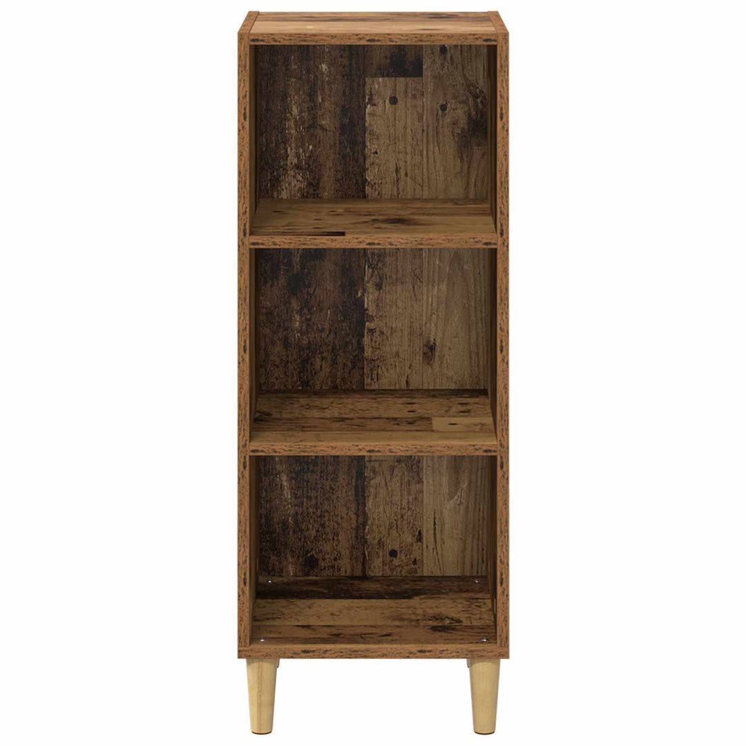 Sideboard Gammelt træ 34,5 x 32,5 x 90 cm Konstrueret træ