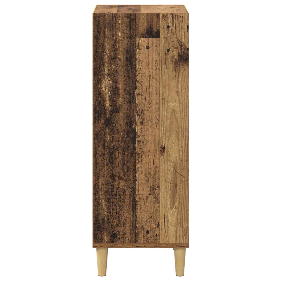 Sideboard Gammelt træ 34,5 x 32,5 x 90 cm Konstrueret træ