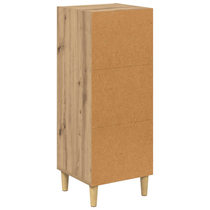 Sideboard Artisan Egetræ 34,5 x 32,5 x 90 cm Konstrueret træ