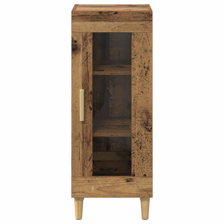 Sideboard Gammelt træ 34,5 x 32,5 x 90 cm Konstrueret træ
