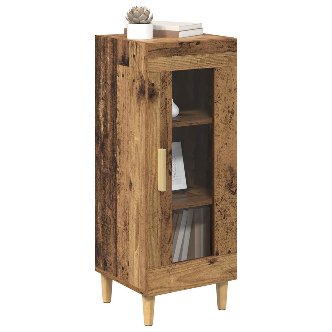 Sideboard Gammelt træ 34,5 x 32,5 x 90 cm Konstrueret træ