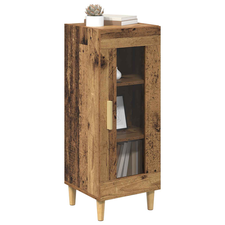 Sideboard Gammelt træ 34,5 x 32,5 x 90 cm Konstrueret træ