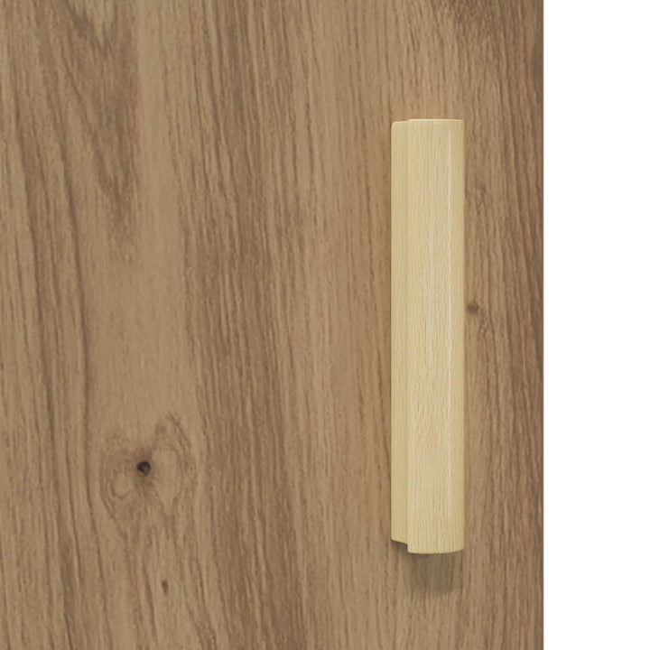 Sideboard Artisan Egetræ 34,5 x 32,5 x 90 cm Konstrueret træ