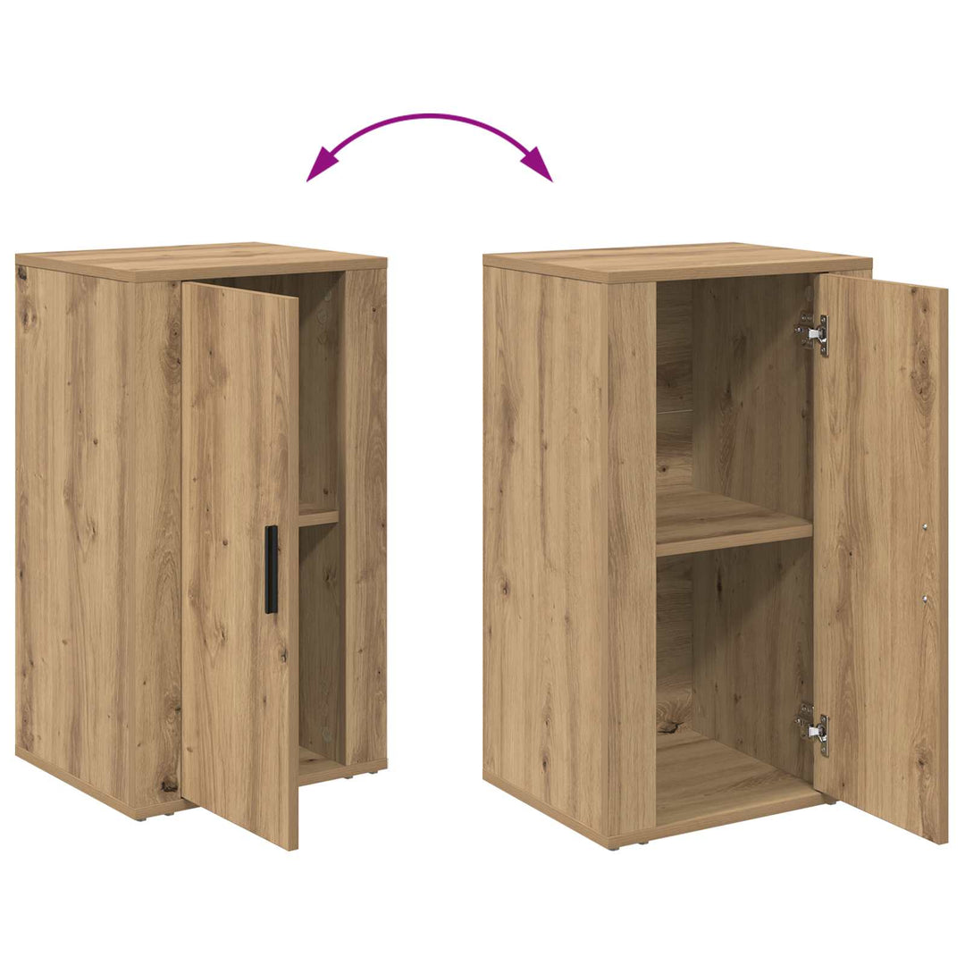 Sideboard Artisan Egetræ 40 x 33 x 70 cm Konstrueret træ