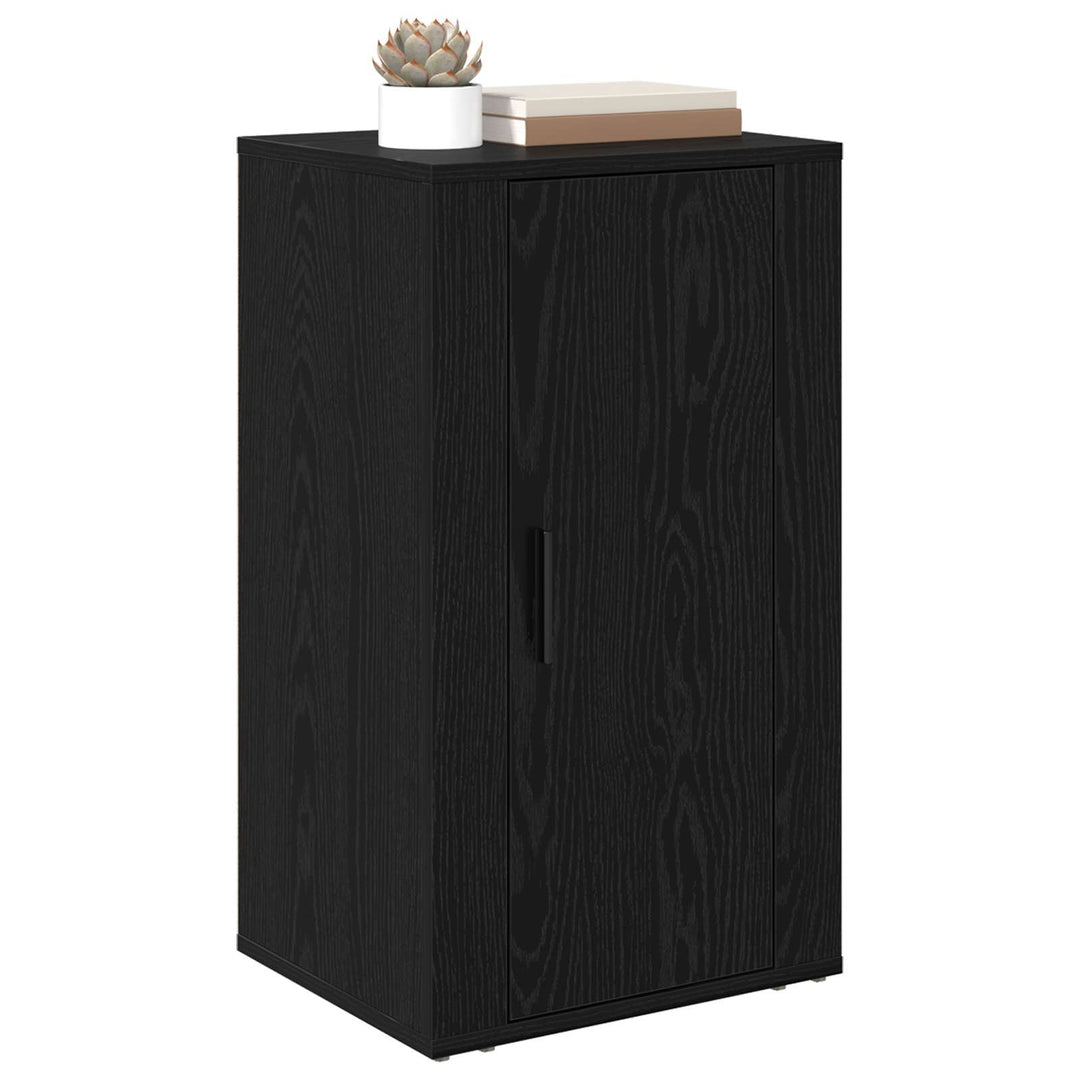 Sideboard Sort eg 40 x 33 x 70 cm Konstrueret træ
