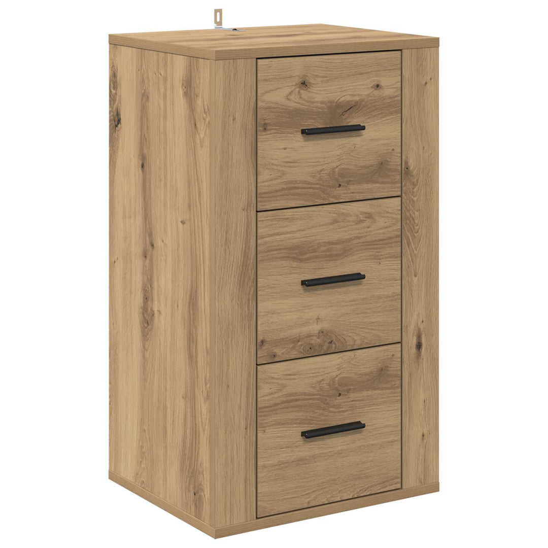 Sideboard Artisan Egetræ 40 x 33 x 70 cm Konstrueret træ
