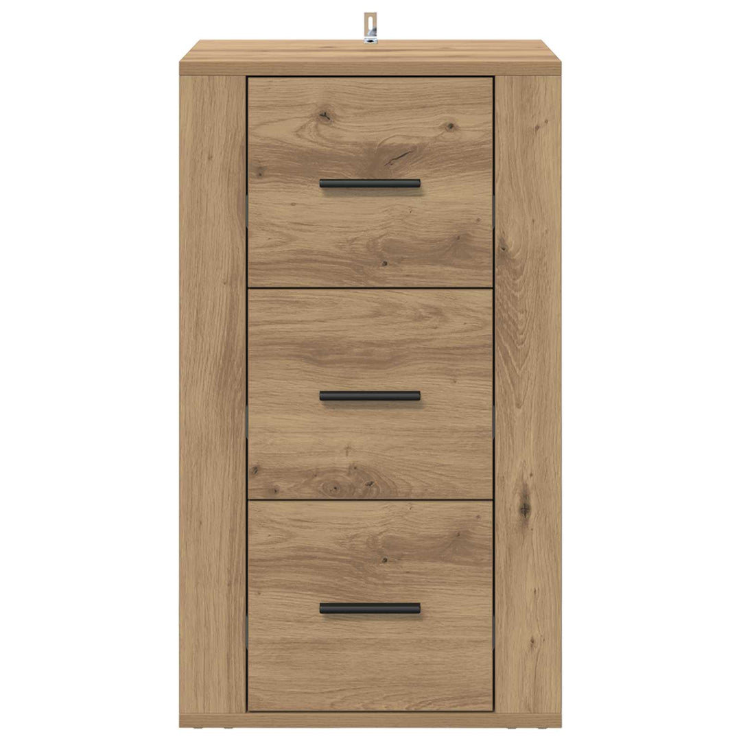 Sideboard Artisan Egetræ 40 x 33 x 70 cm Konstrueret træ