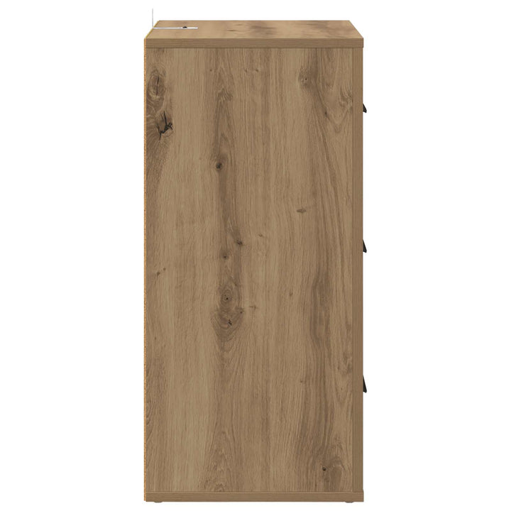 Sideboard Artisan Egetræ 40 x 33 x 70 cm Konstrueret træ