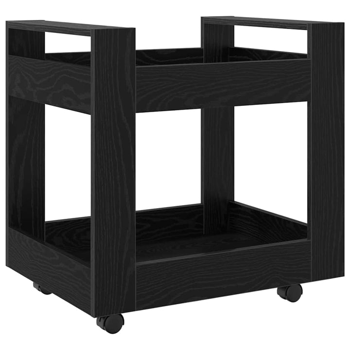 Kontortrolley Sort eg 60 x 45 x 60 cm Konstrueret træ