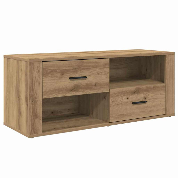 TV-skab 100 x 35 x 40 cm Artisan Egetræ Konstrueret træ