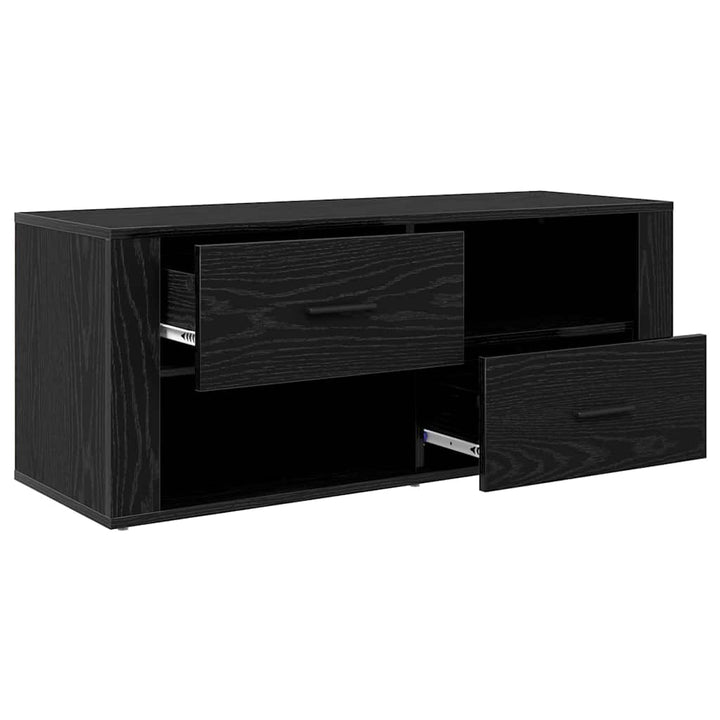 TV-skab 100 x 35 x 40 cm Sort eg Konstrueret træ