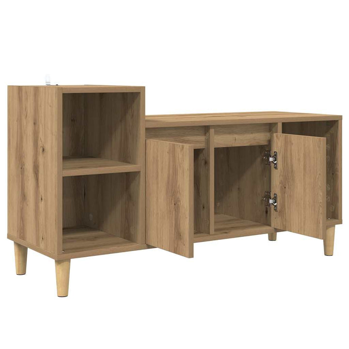 TV-skab 100 x 35 x 55 cm Artisan Egetræ Konstrueret træ