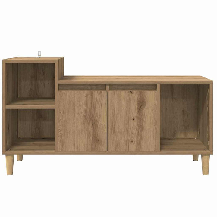TV-skab 100 x 35 x 55 cm Artisan Egetræ Konstrueret træ